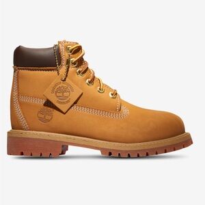 Timberland waterproofed 6” boots size 2 tan leather